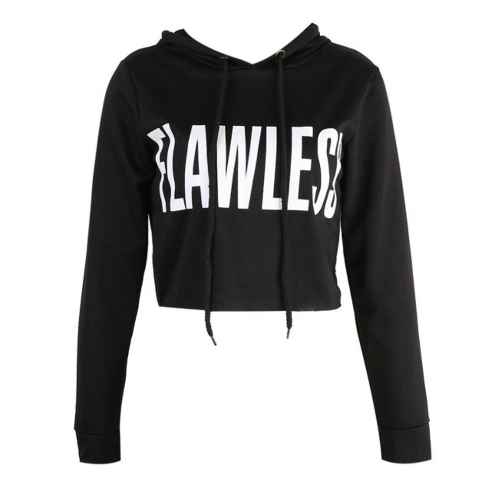 Flawless Sport Crop Top Hoodie
